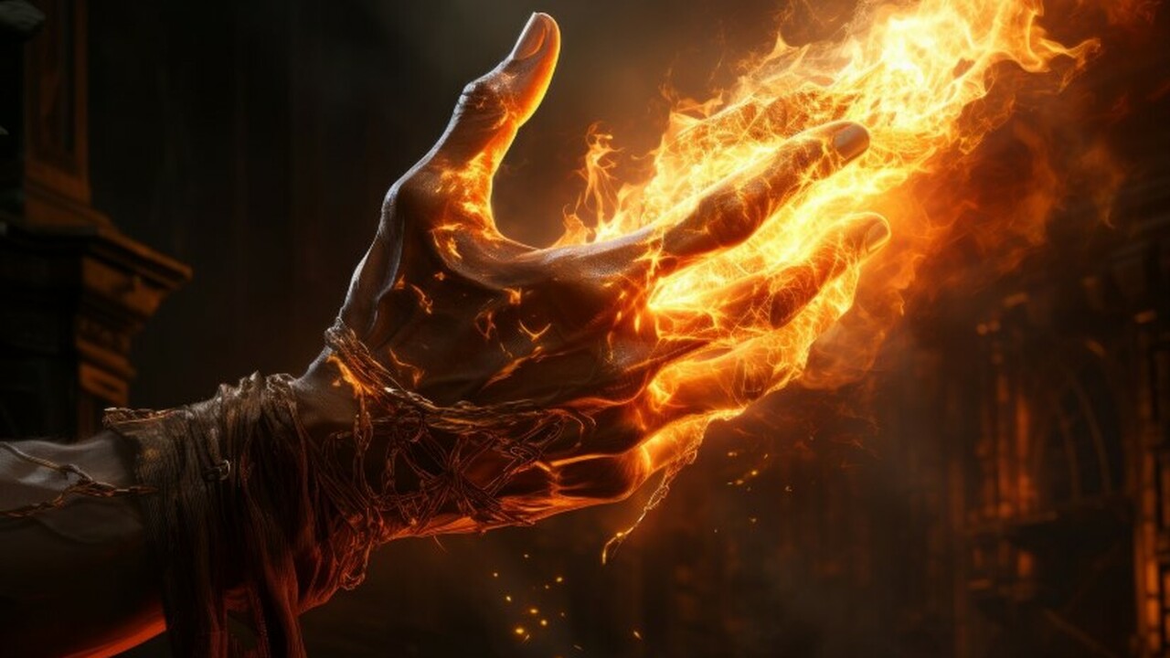 На палеолитической стоянке Барнхэм в графстве С...