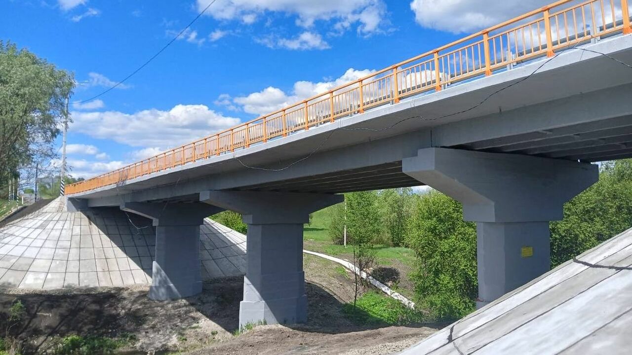 В Новомалыклинском районе после капитального ремонта открыли мост В Ульяновской области завершился капитальный ре...