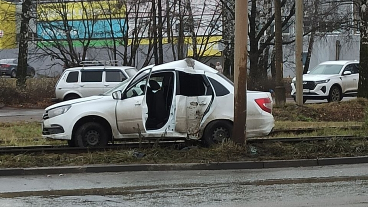 На севере Ульяновска движение трамваев оказалос...
