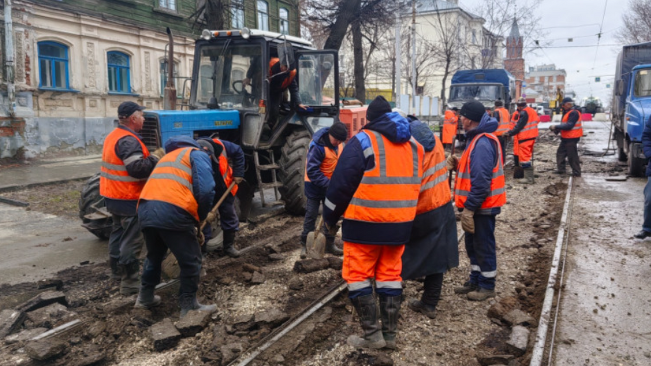 В Ульяновске стартовали работы по обновлению тр...