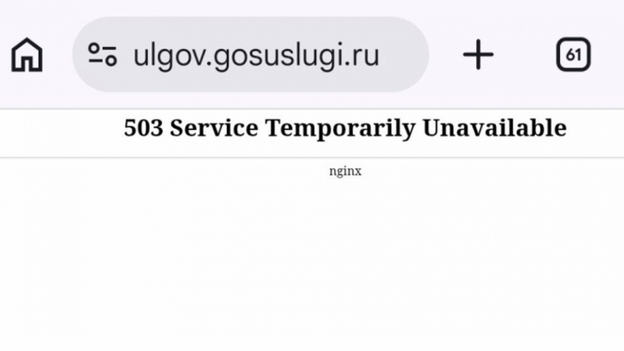 Сайт правительства Ульяновской области временно не работает Официальный интернет-портал губернатора и прави...