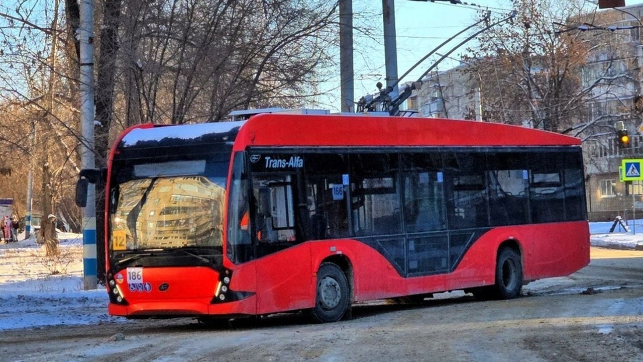Новый троллейбус тестируют в Ульяновске Ульяновск начал испытания инновационного тролле...
