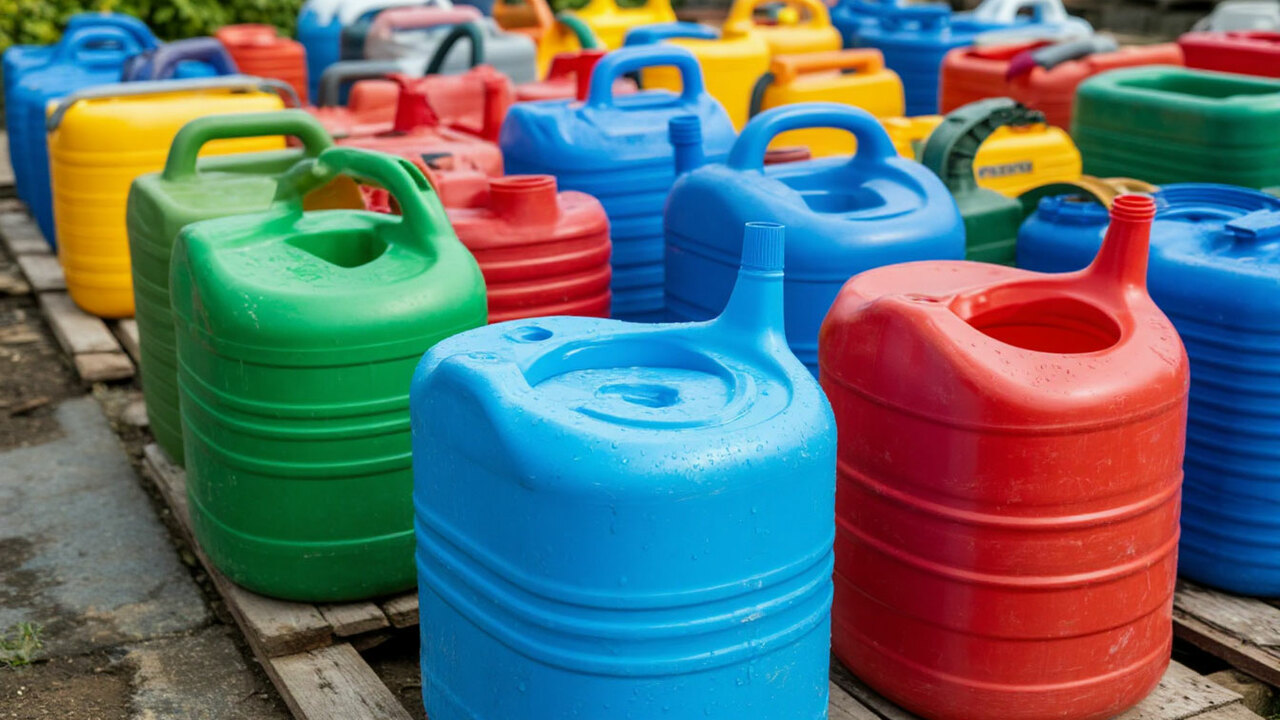 Нашла применение пластиковым канистрам: разрезаю их на 3 части и делаю практичную вещь для дома Одноразовые стаканчики для рассады давно перест...