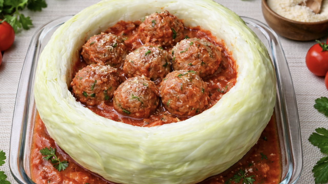 Капуста с фрикадельками в духовке: альтернатива...