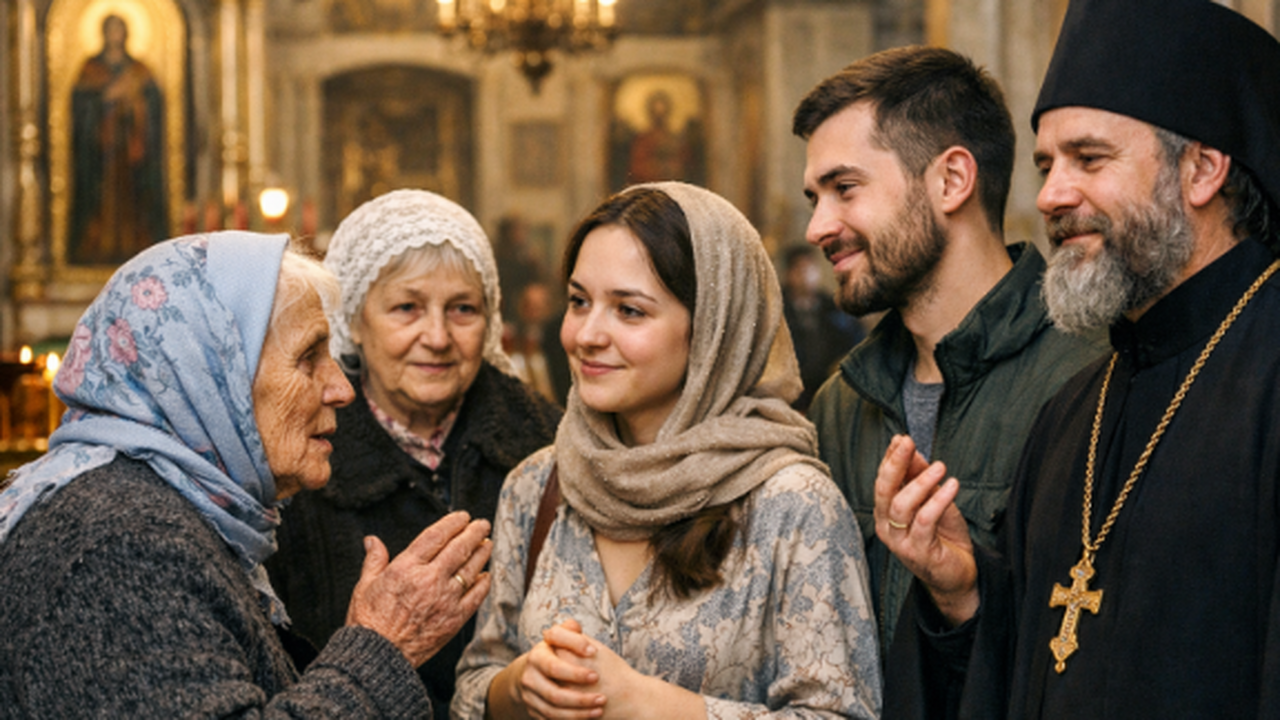 В РПЦ рассказали, как реагировать на замечания пожилых прихожанок в храме В Русской православной церкви разъяснили, как м...