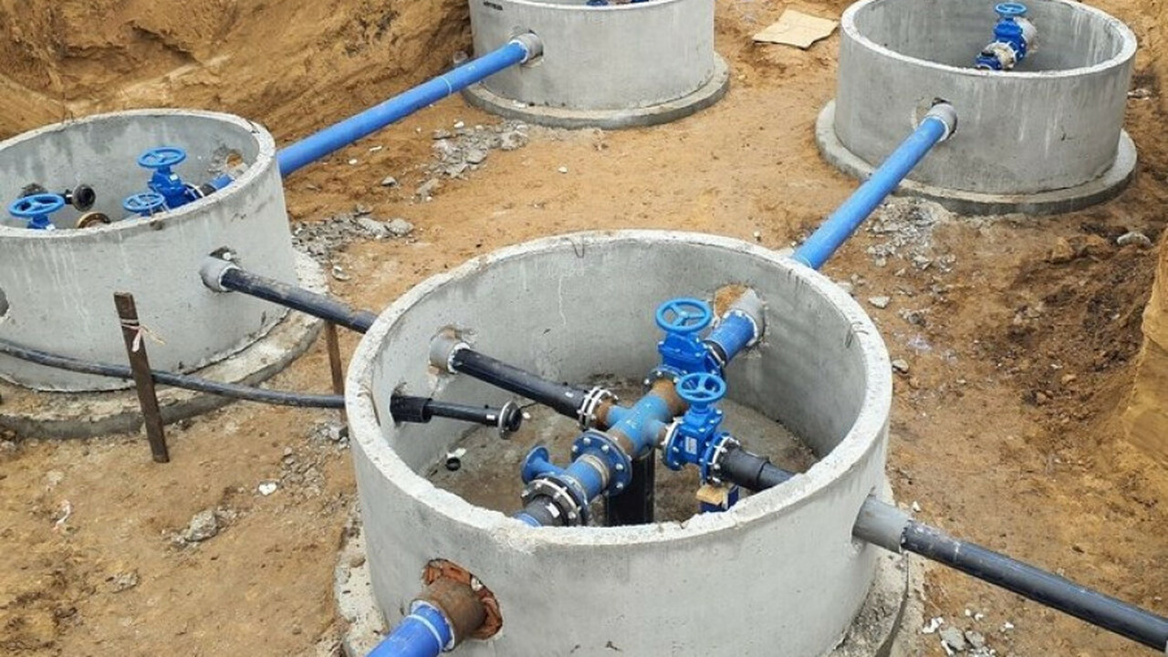 Строительство водовода продолжается в Мелекесском районе Строительство жизненно важного водовода, которы...