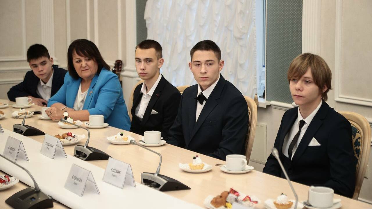 Воспитанники детских домов Ульяновской области ...