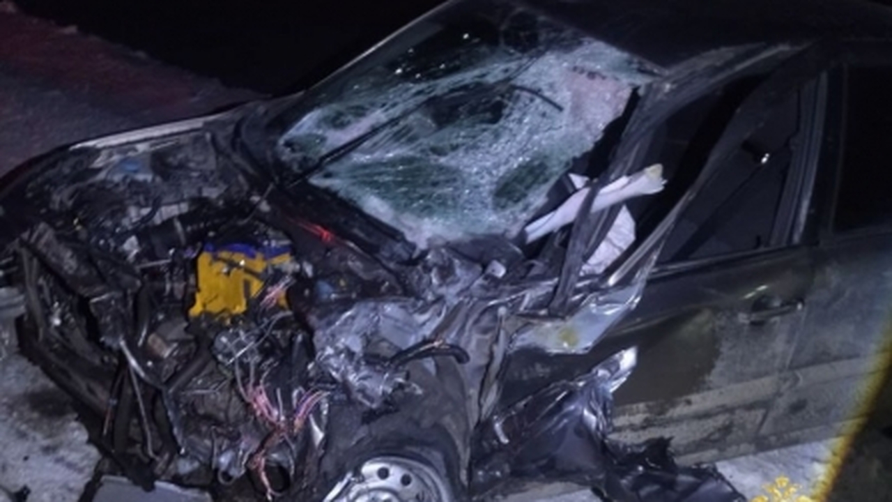 Авария на территории Ульяновской области произо...