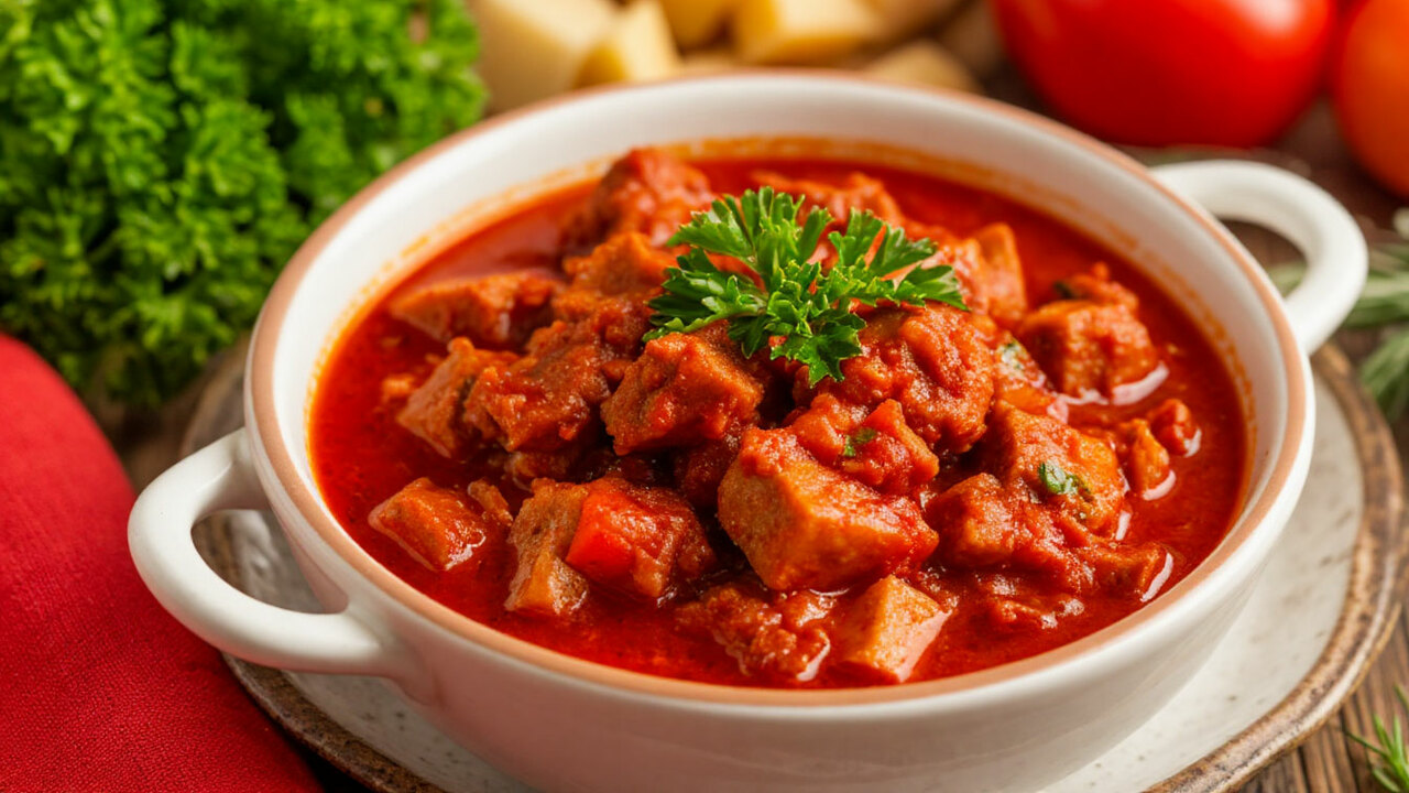 Классический гуляш по рецепту Константина Ивлев...