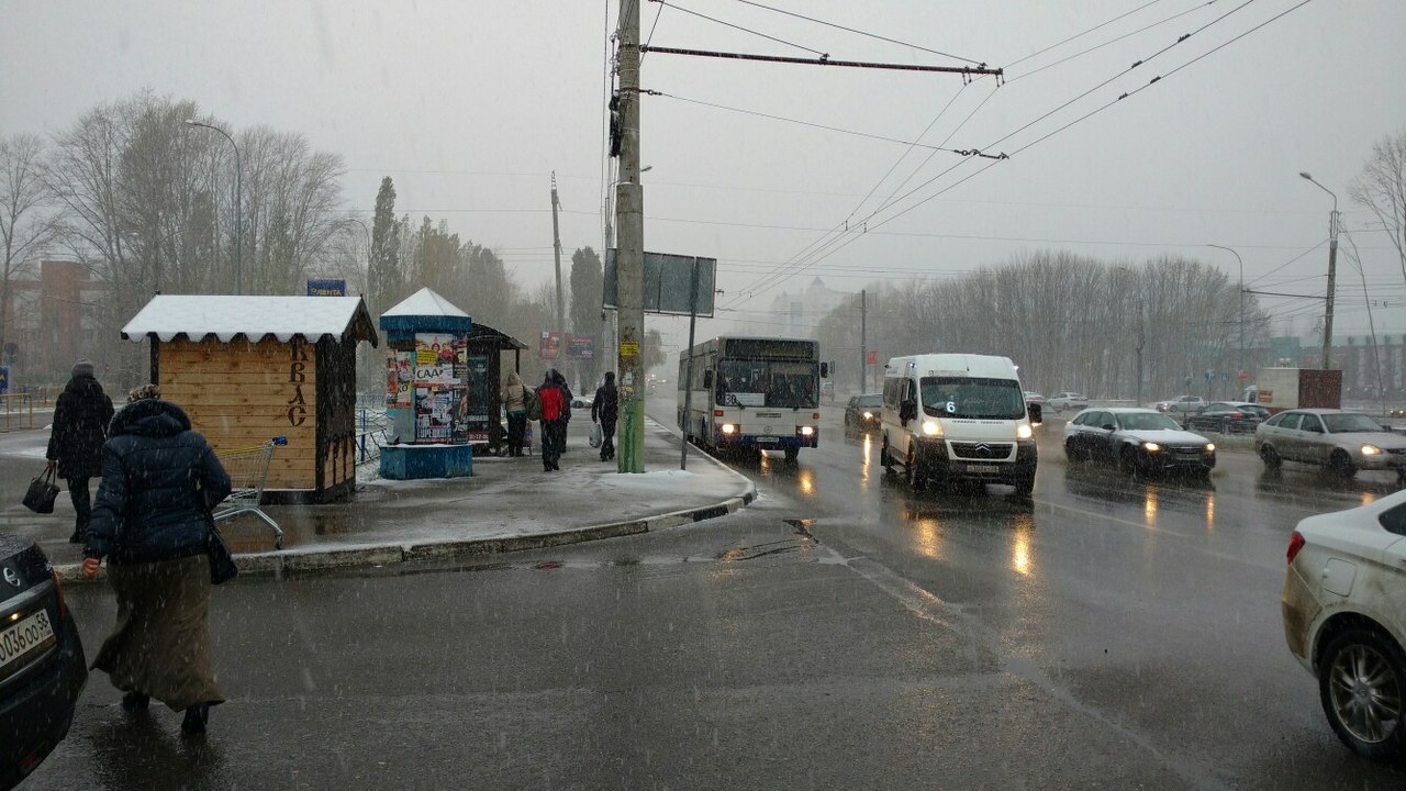 Ждем мокрый снег и усиление ветра: На Ульяновск...