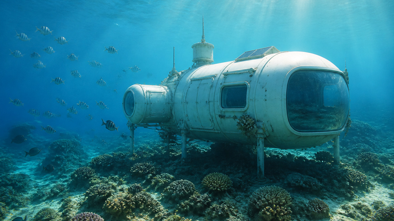 Подводный модуль Vanguard начал испытания у берегов Флориды Компания DEEP установила подводный жилой модуль...