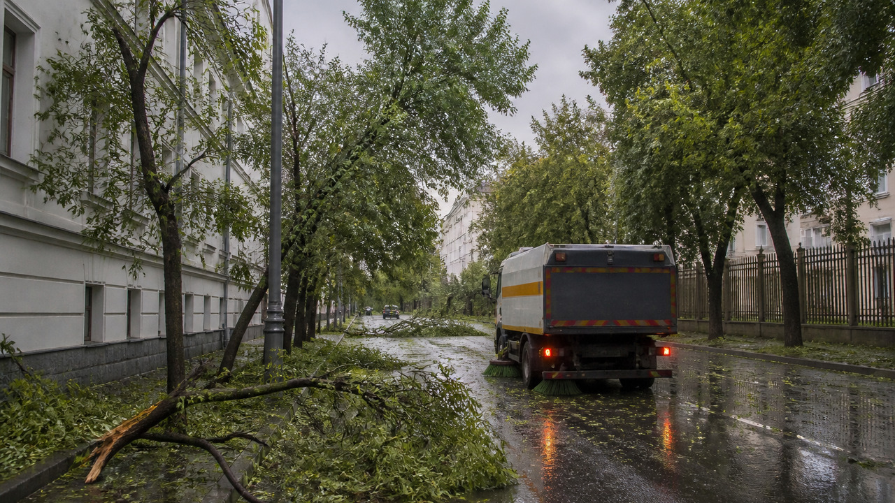 Ульяновск устраняет последствия шторма: убраны ...