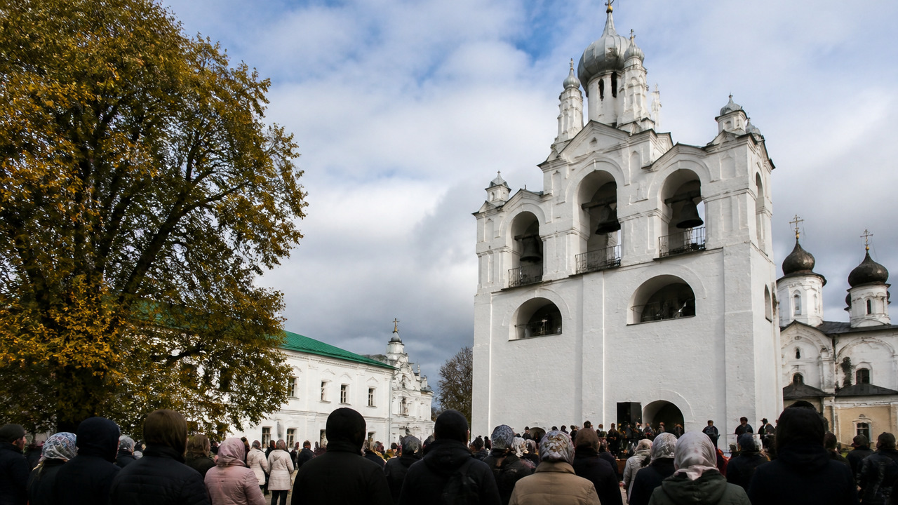 Фестиваль колокольного искусства проходит в Ульяновске В Ульяновске в Спасском монастыре проходит фест...