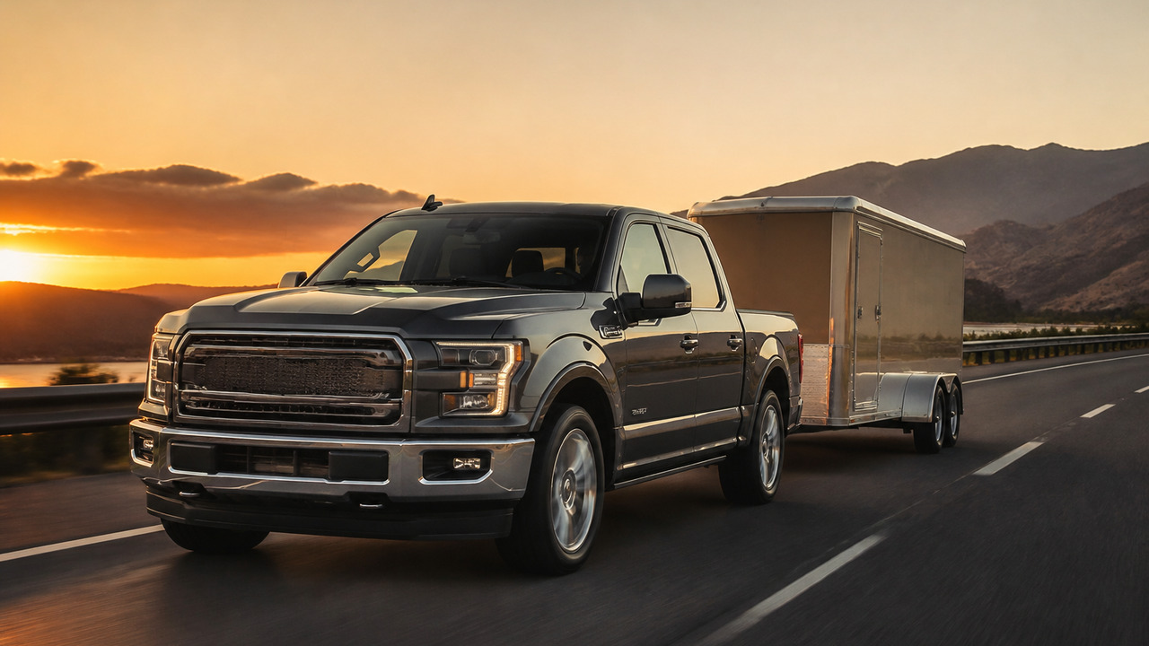 Ford F-150 2027 получит функцию буксировки без рук Ford представил функцию BlueCruise with Towing ...