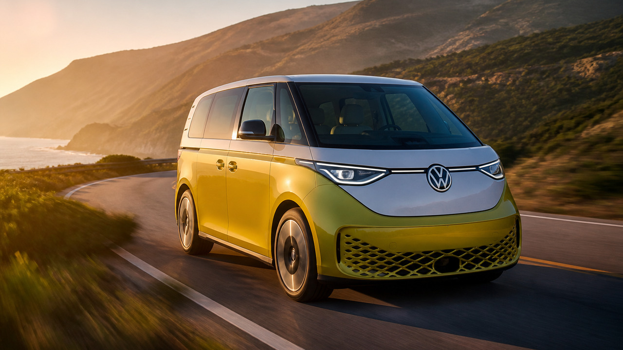 Электрический фургон Volkswagen ID. Buzz заверш...