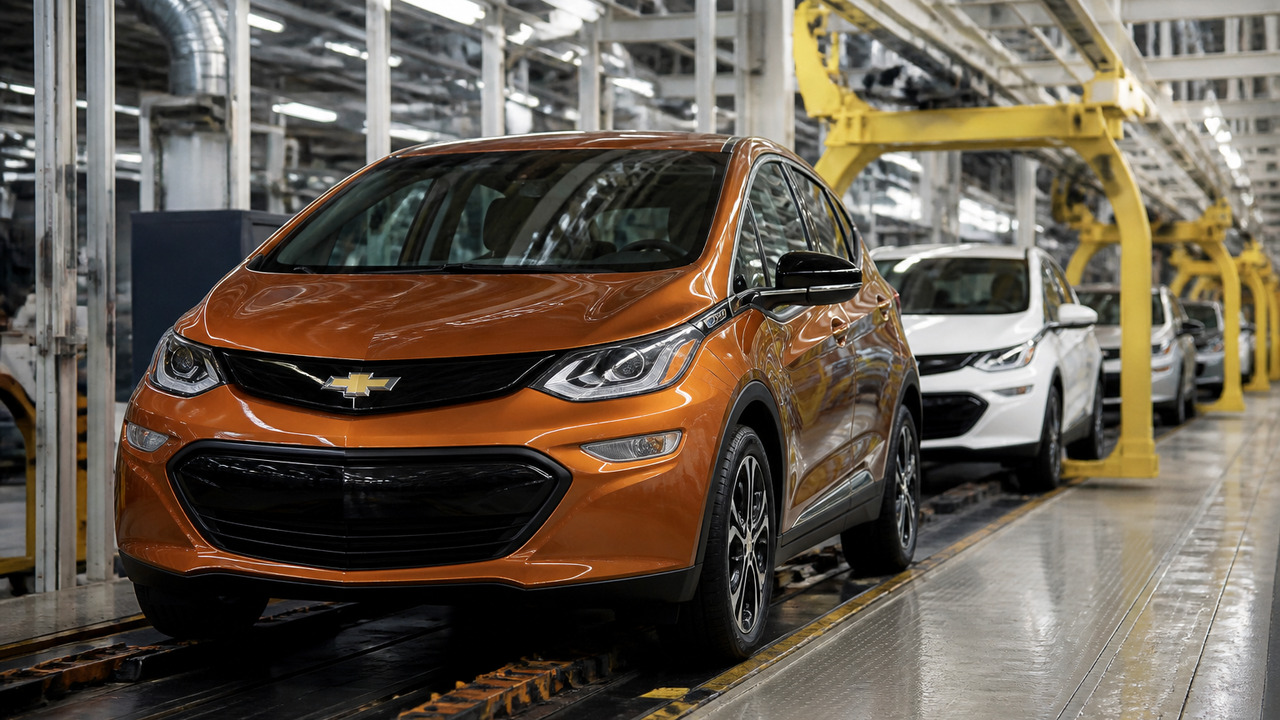 GM выпустит всего 35 000 новых Chevrolet Bolt до конца производства GM выпустит всего 35 000 новых Chevrolet Bolt д...