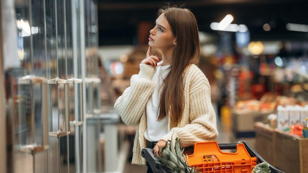 Американка оценила цены в российском супермаркете Жительница штата Техас во время поездки в Москв...