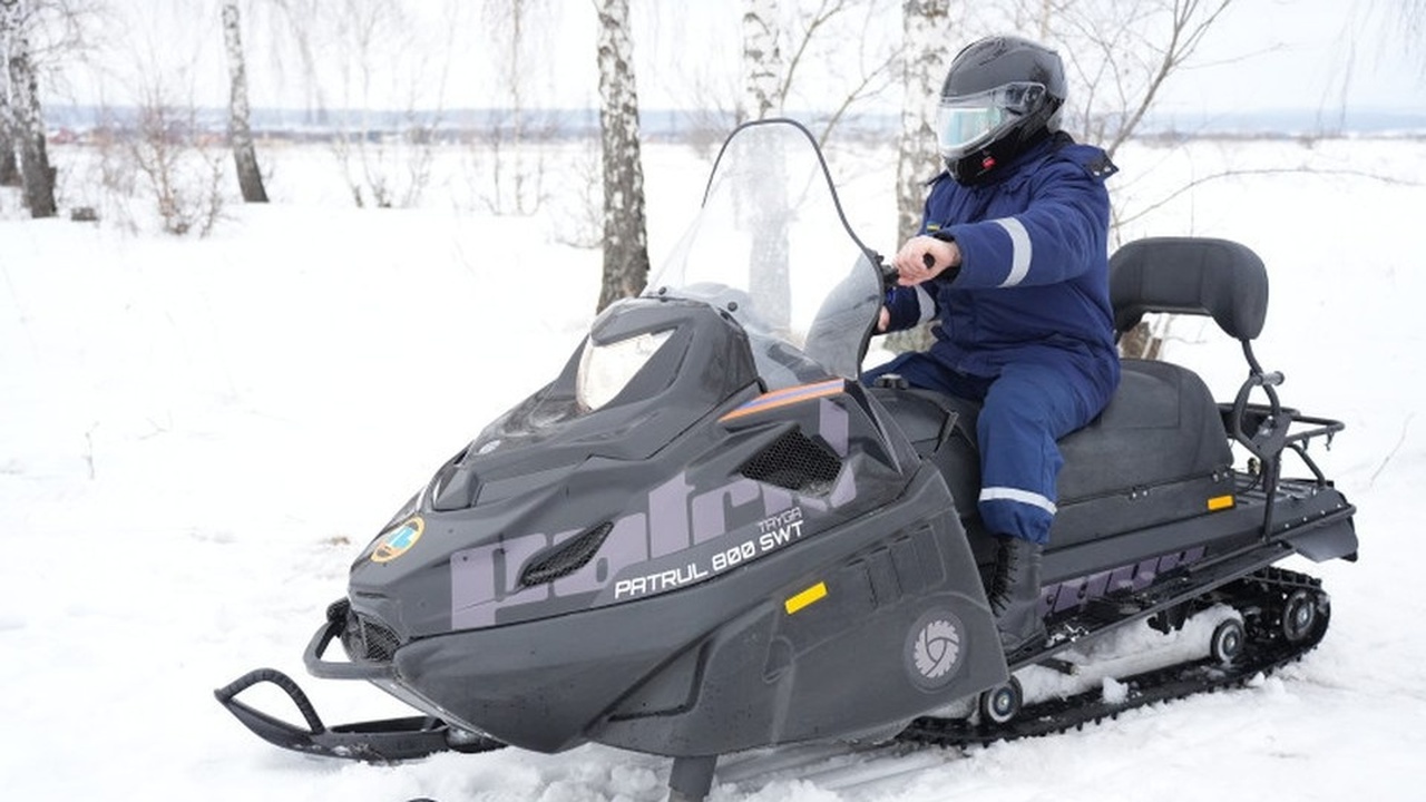 Новый снегоход повысит оперативность ульяновских спасателей Муниципальное бюджетное учреждение «Управление ...