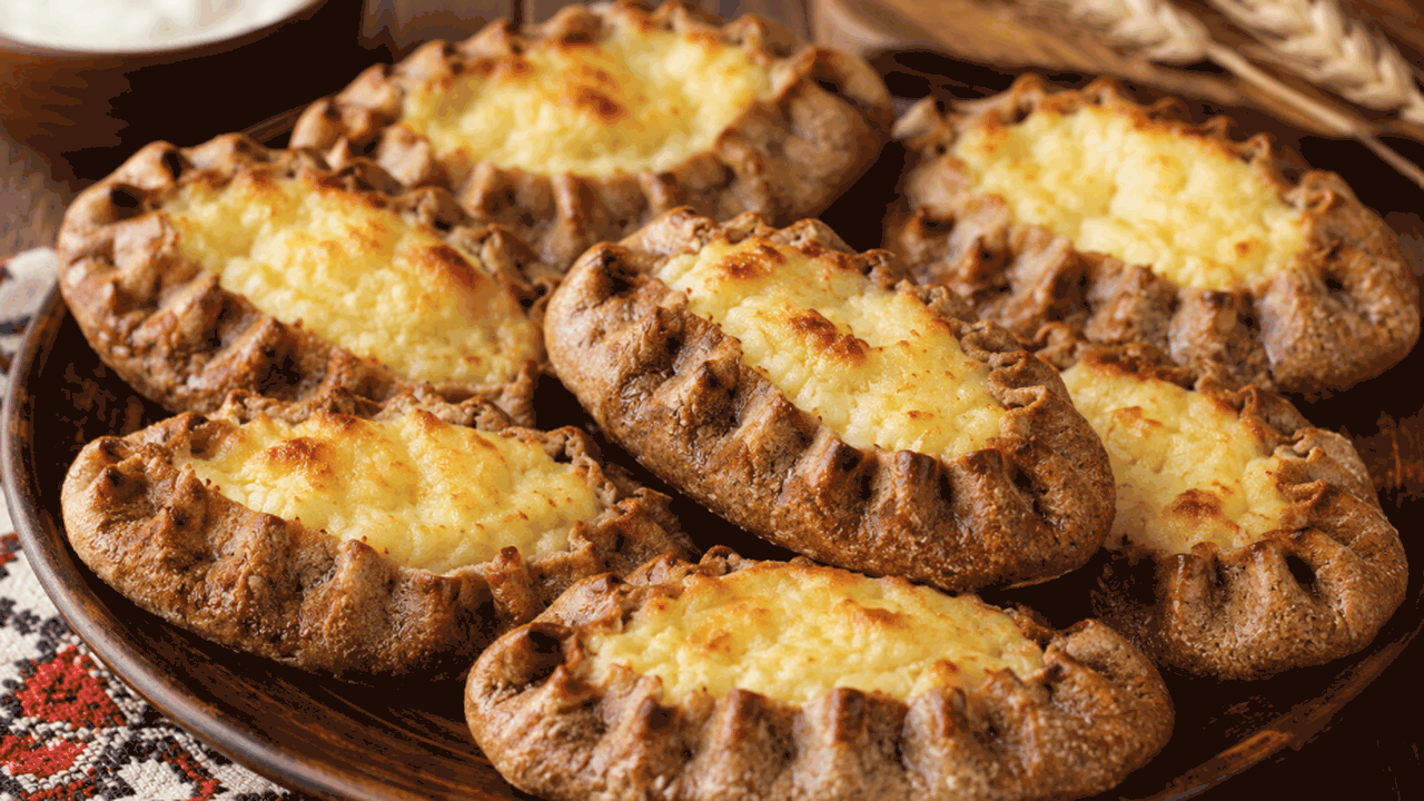 Калитки — старинные открытые пирожки с картофел...