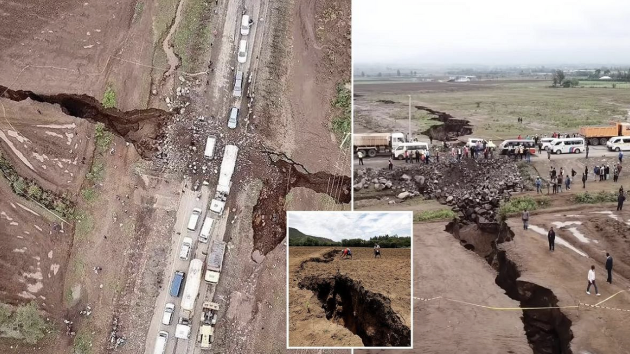 Процесс разделения Африканского континента, свя...