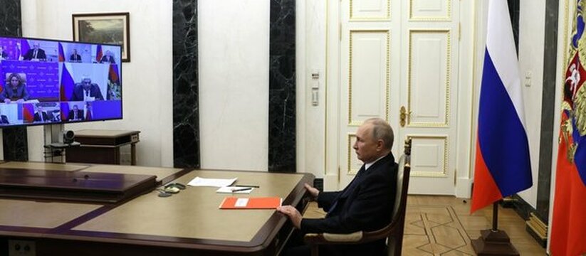 В Кремле рассказали, что обсуждалось на закрытом совещании Совбеза