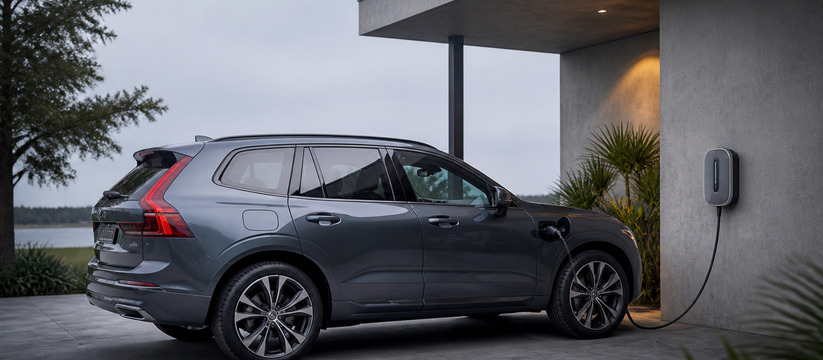 Volvo XC60 и XC90 удвоили запас хода на электротяге Volvo удвоила запас хода на электротяге у гибри...