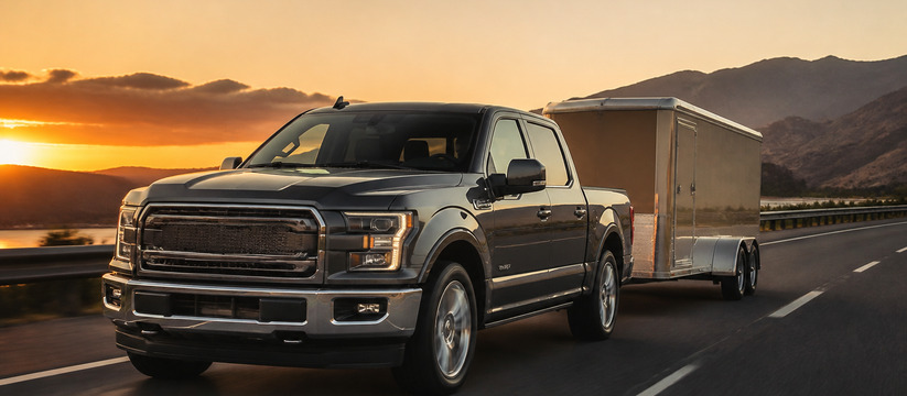 Ford F-150 2027 получит функцию буксировки без рук Ford представил функцию BlueCruise with Towing ...