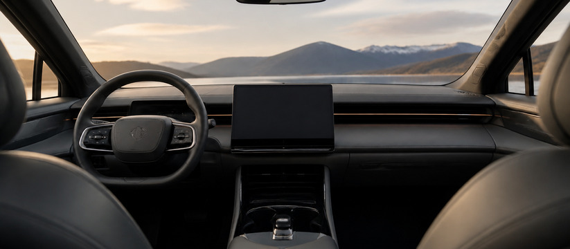 Экран Genesis GV90 при парковке поднимается и увеличивает площадь на 70% Новый Genesis GV90 получил поднимающийся OLED-э...