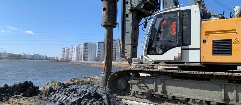 Самые трудоемкие работы: стало известно, как в Ульяновске движется строительство моста через Свиягу