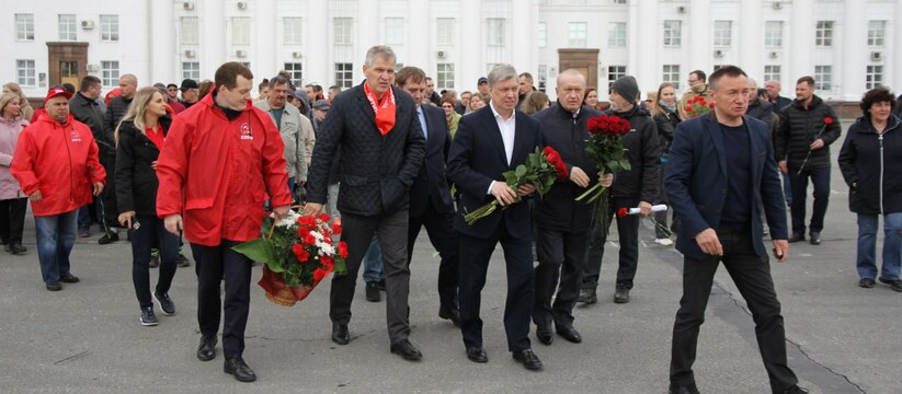 В день рождения Владимира Ленина Ульяновский об...