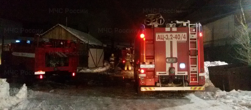 Без жертв не обошлось: в Ульяновске сегодня ночью разбушевался огонь