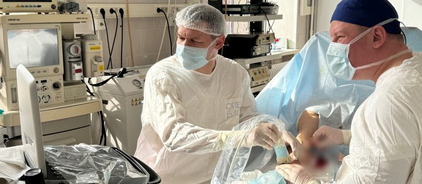 В Ульяновск специалисты впервые выполнили ангио...