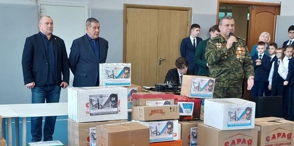 Ульяновский лицей №90 поддержал десантников в з...