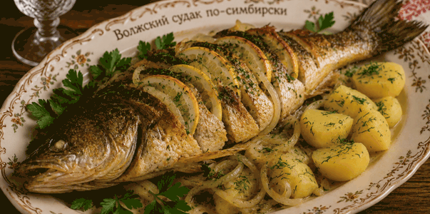 Уха из стерляди с расстегаями: старинный симбир...