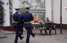 В Ульяновске открыли новый памятник героям войн...
