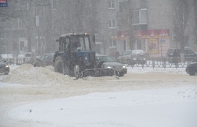 В Ульяновской области расчищать трассы от снега...