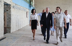 Ход капремонта в ульяновских колледжах проверил...