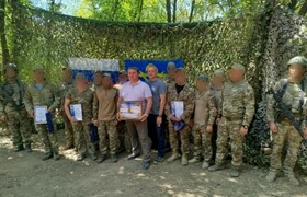 Глава Ульяновска поздравил десантников в зоне СВО