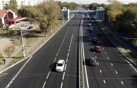 В Ульяновске на Президентском мосту обновили до...