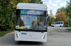 Ульяновский троллейбус-гибрид успешно преодолел...