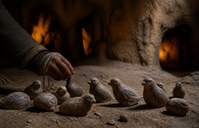 В немецкой пещере нашли 40-тысячелетние фигурки...