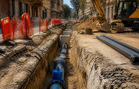 Из-за врезки водовода в двух районах Ульяновска...