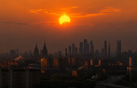 Частное затмение Солнца в Москве произойдет 12 ...