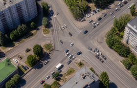 В Ульяновске перенастроят светофор на перекрёст...
