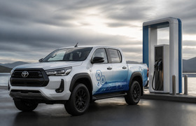 Toyota подтвердила водородный пикап Hilux FCEV:...