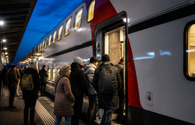Почти 280 тысяч пассажиров выбрали двухэтажный ...