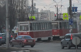 В Ульяновске ДТП на проспекте Нариманова парали...