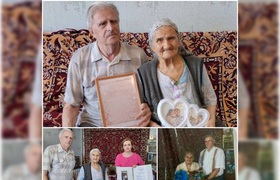 65 лет вместе: Ульяновская пара отпраздновала "...
